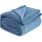 BEDSURE XXL Mekana Fleece Deka 220x240 cm, Topla Zimska Pled Svijetloplava