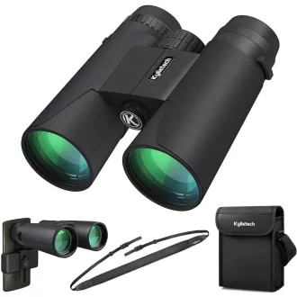   Kylietech 12x42 HD távcső vízálló madármegfigyeléshez, túrázáshoz, vadászathoz
