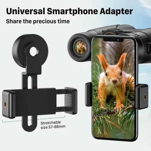 Kylietech 12x42 HD távcső vízálló madármegfigyeléshez, túrázáshoz, vadászathoz