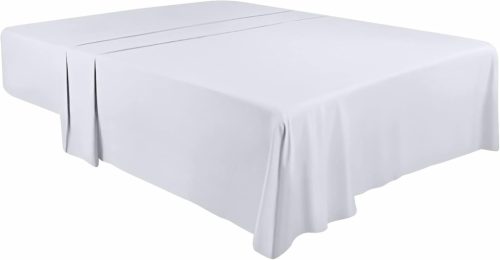 Utopia fehér mikroszálas lepedő 225x255 cm - puha, kefézett felületű
