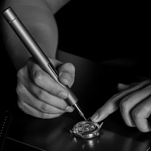 Wowstick 1F+ Lítium Elektromos Csavarhúzó LED Világítással és Mágneses Alátéttel, 56 Bit