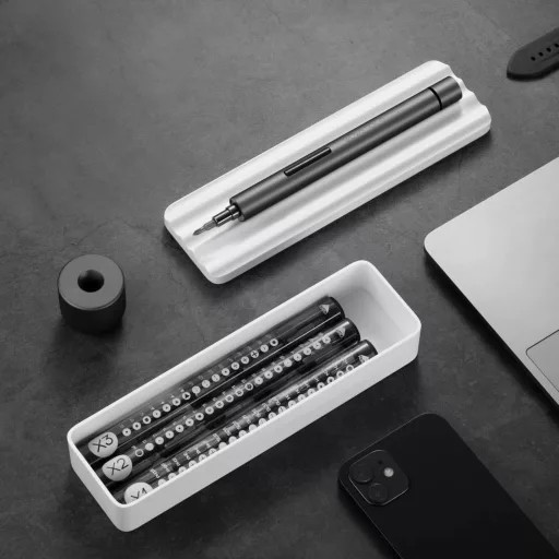 Wowstick 1F+ Lítium Elektromos Csavarhúzó LED Világítással és Mágneses Alátéttel, 56 Bit