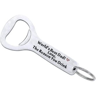   Otvorák na fľaše Melix Home ku Dňu otcov - s nápisom "Najlepší otec na svete"