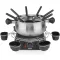 Tristar FO-1109 elektromos fondue készlet 8 személyre, 1,3L, rozsdamentes acél