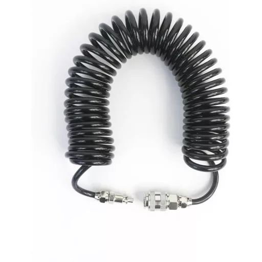 Pistol de suflat cu compresor Direct Trade Service cu furtun spiralat de 5m și racord T