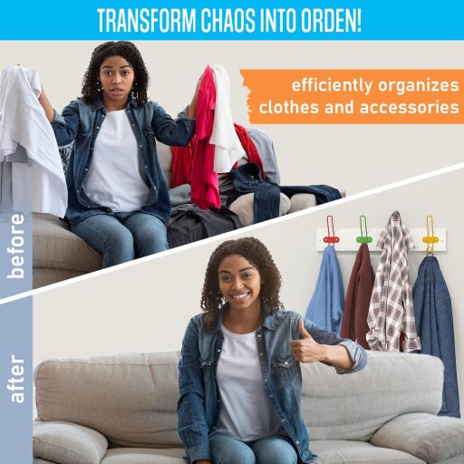 Cuier pentru copii Tibres, alb mat, pentru băieți și fete