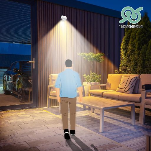 TEMPO DI SALDI Infravörös Mozgásérzékelő PIR 180° 10M Szenzor