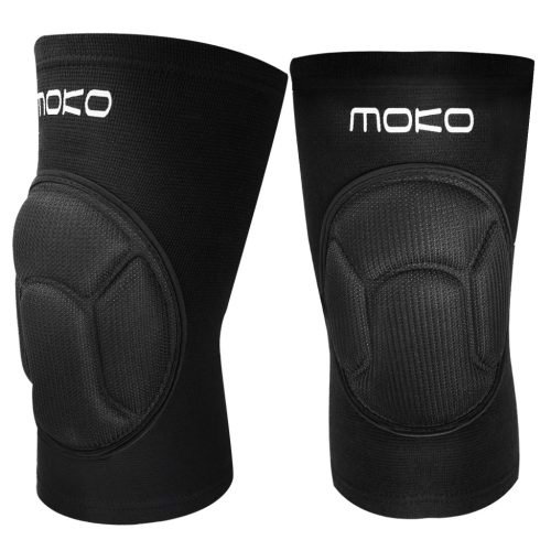 Genunchiere Volei MoKo, Profesionale cu Burete Gros, Suport Sport Antiderapant pentru Alergare, Drumeții, Jogging, Crossfit, L