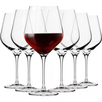   Krosno Burgundi Vörösbor Pohár Szett 6db 860ml Splendour Kollekcó