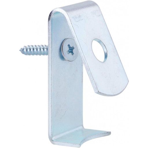 Tosnail 20 darabos virágcserép klipsz, fém növényfogó falikarok, standard agyag virágcseréphez, ezüst színű