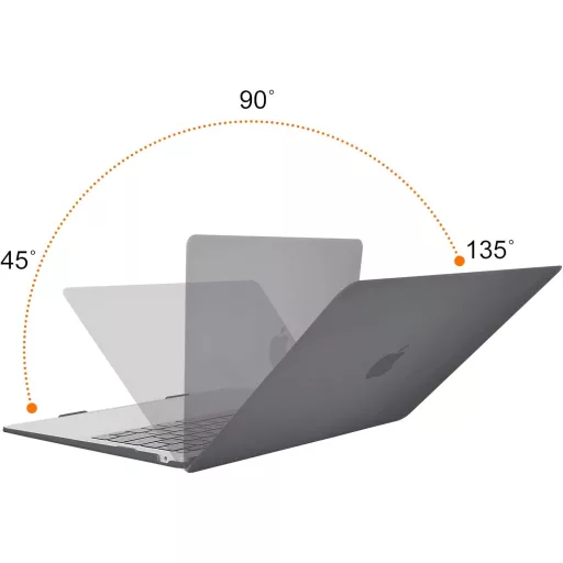 Carcasă de protecție rigidă MOSISO pentru MacBook Air 13 2021 2020 2019 2018 M1, gri