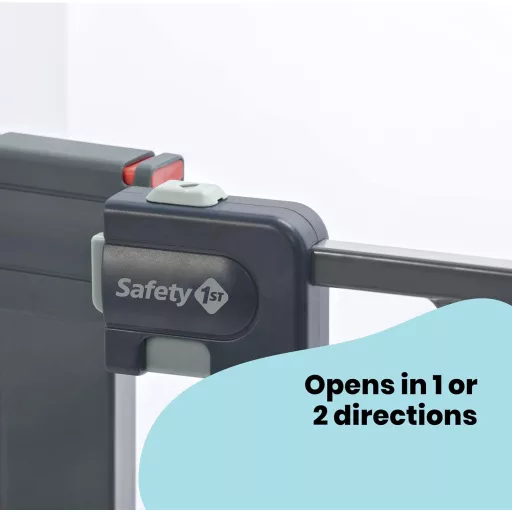 Safety 1st Fém Biztonsági Kapu Lépcsőhöz és Ajtóhoz 73-80cm Nyomásos Rögzítés - Gate