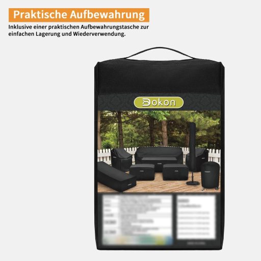 Dokon Lafuma napozóágy takaró vízálló UV védelemmel 96x84cm fekete