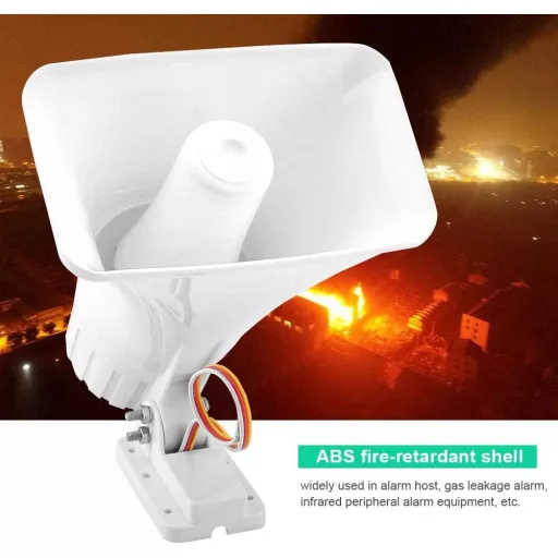 VBESTLIFE 150 dB Vezetékes Riasztó Sziréna 30W Otthon Iroda Bolthoz