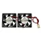 Security-01 40x40x10mm 12V DC Brushless Hűtőventilátor 2db-os szett