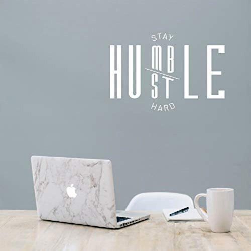 Tablou motivațional "Stay Humble Hustle Hard", 40x60 cm