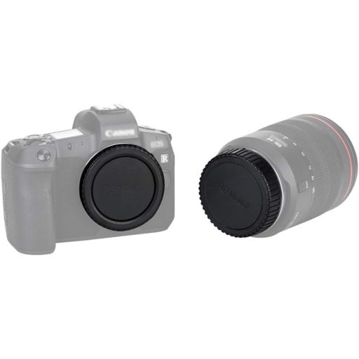 JJC Canon RF bajonett objektív és test sapka szett - EOS R, R5, R6, R7, R8, R10, R50, R100