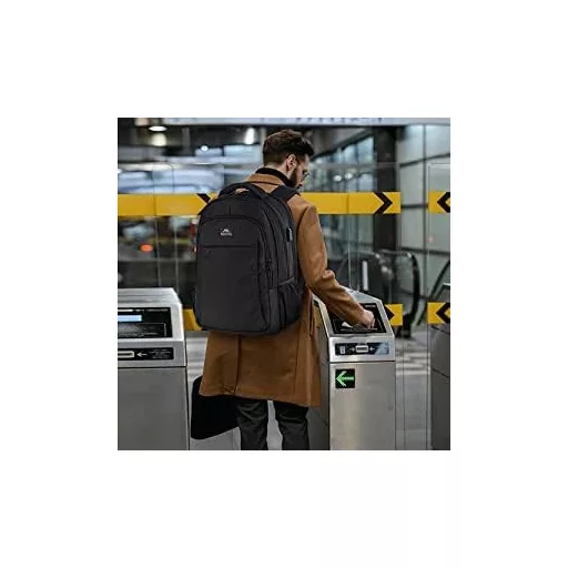 MATEIN Nagy Kapacitású Laptop Hátizsák 17,3" - USB Töltőporttal, Lopásgátló, Vízálló Üzleti Utazó Táska Diákoknak és Munkához, Fekete