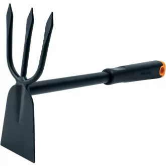   Fiskars Ergo kombinált kapa 30,5 cm rozsdamentes acél fejjel és ergonomikus nyéllel - Combination hoe