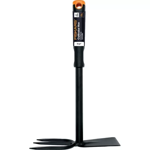 Fiskars Ergo kombinált kapa 30,5 cm rozsdamentes acél fejjel és ergonomikus nyéllel - Combination hoe
