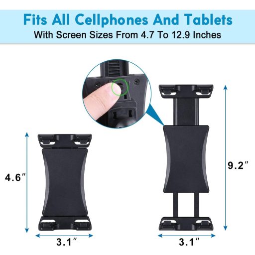 Tendak Univerzalni Držač Tableta 360° Rotirajući za iPad Pro Mini Air 4.7-12.9 Inča