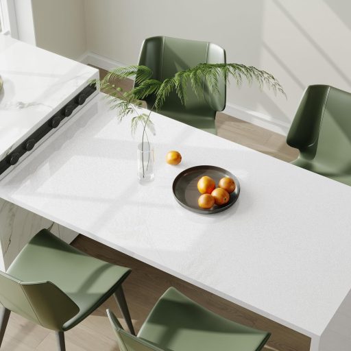 Hode Samolepiaca dekoračná fólia na nábytok, biela trblietavá, 40 cm x 3 m, vodoodolná