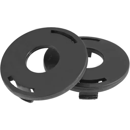 TOPINCN Cap de Tăiere Iarbă Bobină Capac Piesă de Schimb 2 buc. FS 44 55 80 83 85 90 100 110 120 130 Accesoriu Mașină de Tuns Iarba Plastic