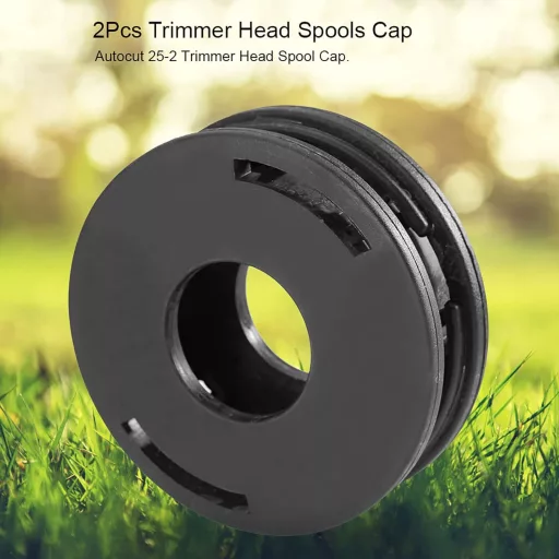 TOPINCN Cap de Tăiere Iarbă Bobină Capac Piesă de Schimb 2 buc. FS 44 55 80 83 85 90 100 110 120 130 Accesoriu Mașină de Tuns Iarba Plastic