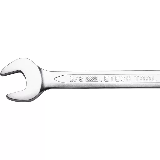 Cheie combinată Jetech 5/8" de calitate industrială, cu 12 puncte, din oțel crom-vanadiu.