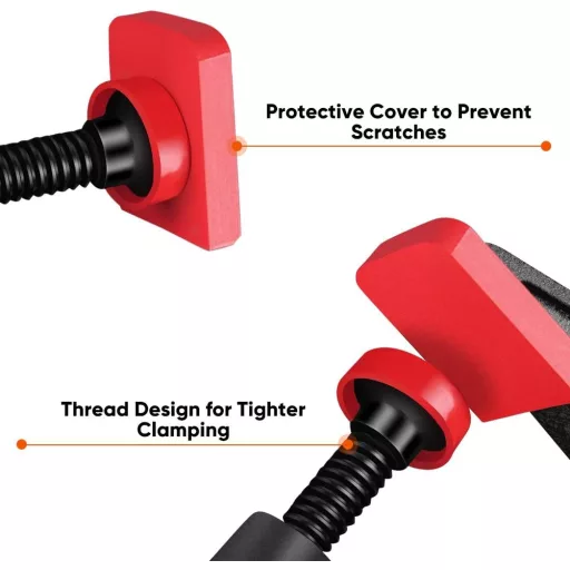 Wizerry Csavaros Szorítóvilla Készlet 600mm Fa Munkához DIY Szerszám 4db