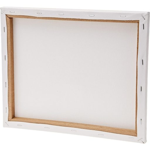 Baker Ross Fehér Festővászon Készlet 25x30cm - 2db Nyújtott Vászon Festéshez