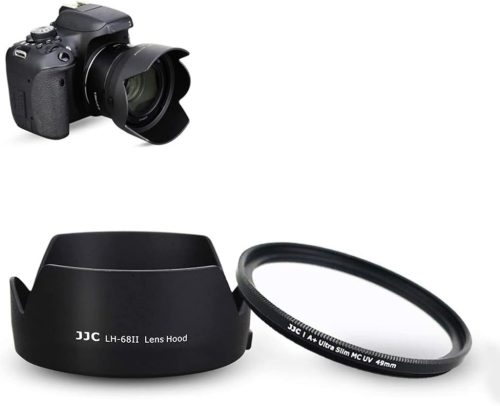 Canon EF 50mm f/1.8 STM objektívhez napellenző és UV szűrő szett, ES-68 helyettesítő
