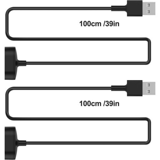 Fitbit Inspire HR - 2 ks 1-metrový nabíjací kábel pre smart hodinky