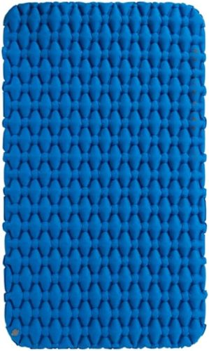 Saltea gonflabilă ultralight Naturehike - Impermeabilă, groasă Liteck, pentru camping, 120x200cm, albastră, pentru drumeții și călătorii