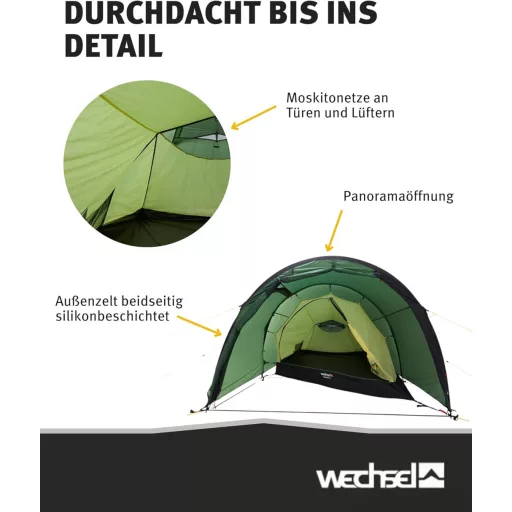 Wechsel Tempest 2 Zero-G alagút sátor kempinghez és túrázáshoz