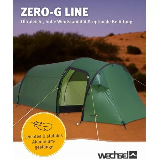 Wechsel Tempest 2 Zero-G alagút sátor kempinghez és túrázáshoz