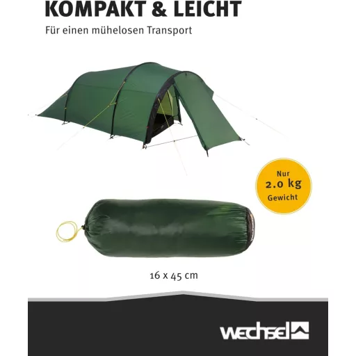Wechsel Tempest 2 Zero-G alagút sátor kempinghez és túrázáshoz