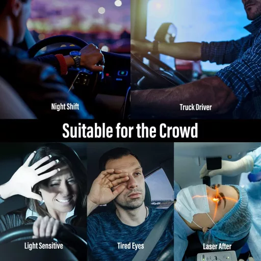 Ochelari de soare polarizați B BLOOMOAK HD pentru condus, pescuit, protecție UV400, antireflex