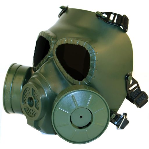 WISEONUS Taktikai Maszk Tiszta Lencsékkel, Anti-Köd Gázálarc Kettős Turbó Ventilátorral