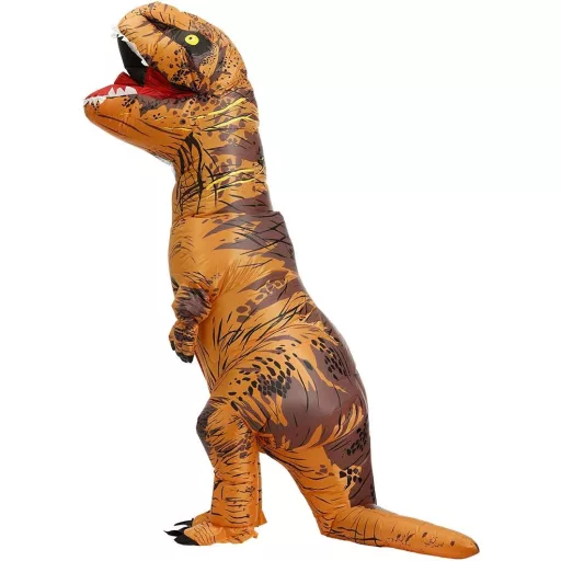 T-Rex Felfújható Dinoszaurusz Jelmez Felnőtteknek - Karneváli Dínó Kosztüm