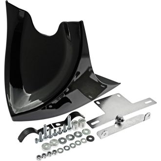   HDBUBALUS Első Spoiler Légterelő Burkolat Harley Davidson Sportster Fatboy Softail Touring Glide Dyna Motorkerékpárhoz