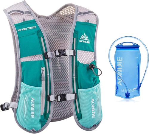 Win.Deeper 5L Ultrakönnyű Hidratáló Hátizsák Futáshoz, Túrázáshoz, Kerékpározáshoz - 1,5L Víztartállyal vagy 500ml Kulaccsal