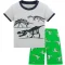 Letný pyžamový set s dinosaurom pre deti, veľkosť 110