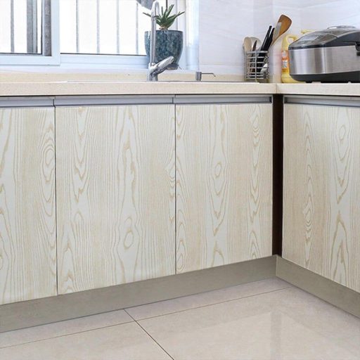 Hode Aranyfehér Fa Hatású Öntapadós Vinil 40 cm x 2 m