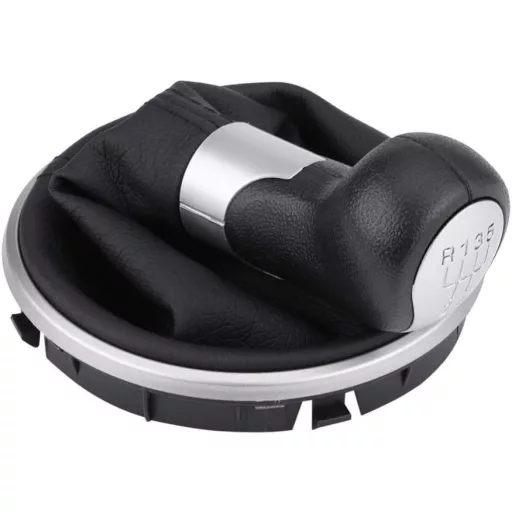 Buton schimbător de viteze Yctze, 5 trepte, negru, din plastic, compatibil cu MK2 Roomster, design ergonomic