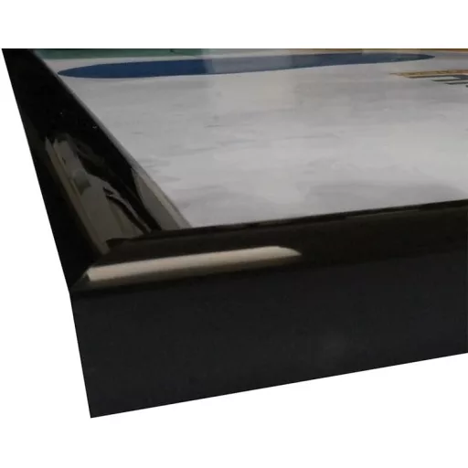 Axolia Fekete Képkeret 50x50 cm Négyzet Alakú Akril Fali Képtartó Galéria Stílus Fényképkeret