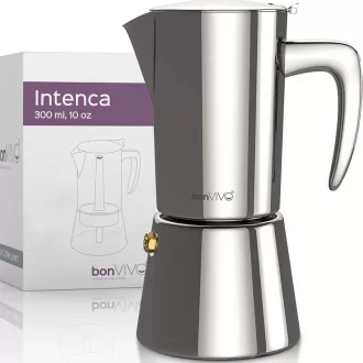 Nerezový kávovar na espresso BonVivo Intenca