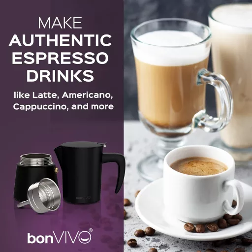 BonVivo Intenca rozsdamentes acél espresso készülék kávéfőző