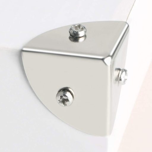 SAYAYO Fém Sarokpajzs Bútor Sarokvedelem 8 db Polchoz Asztalhoz Dobozhoz