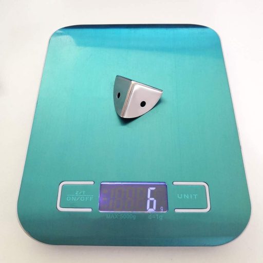 SAYAYO Fém Sarokpajzs Bútor Sarokvedelem 8 db Polchoz Asztalhoz Dobozhoz